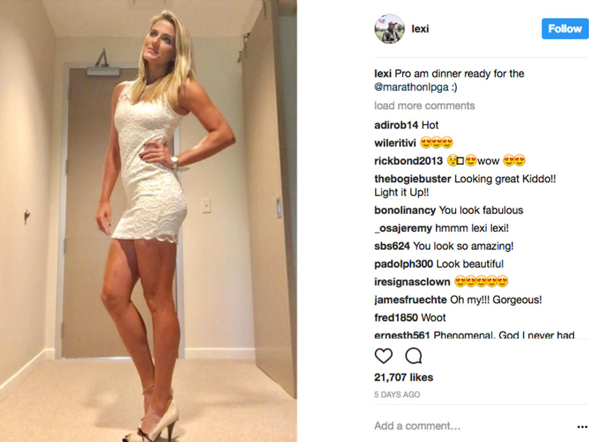 boo loo recommends Lexi Thompson Sexy