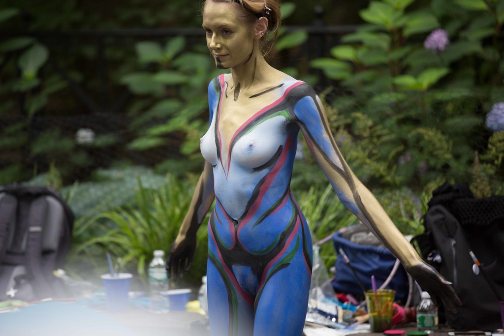 charmaine marcano recommends nude body paint art pic