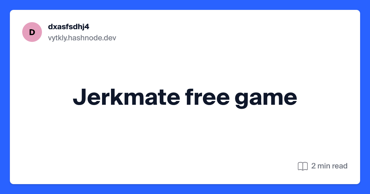 daniel delisle recommends is jerkmate free pic