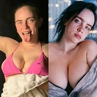 Billie Eilish Boobs Leaked vomit blowjob