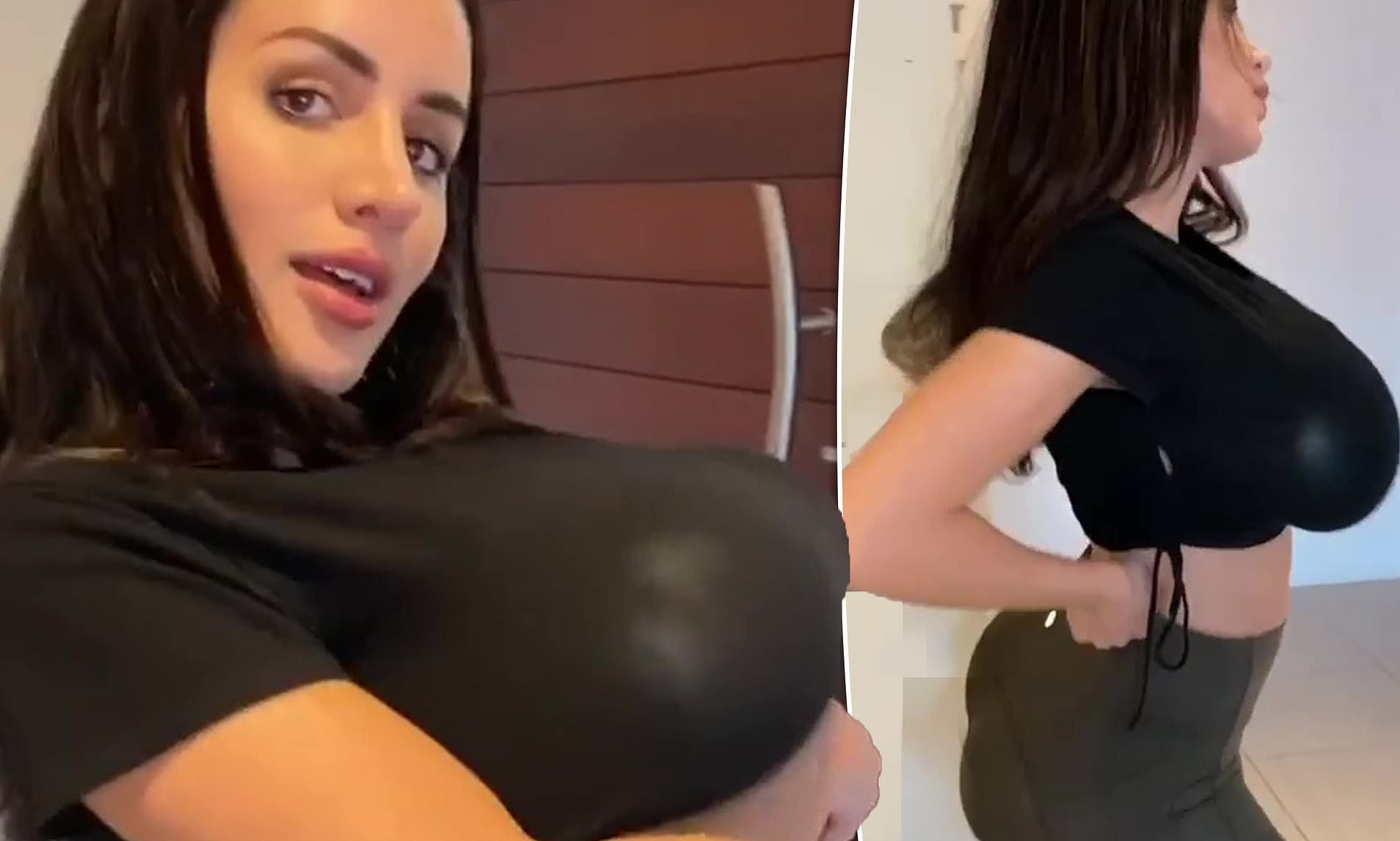 big black tits bouncing