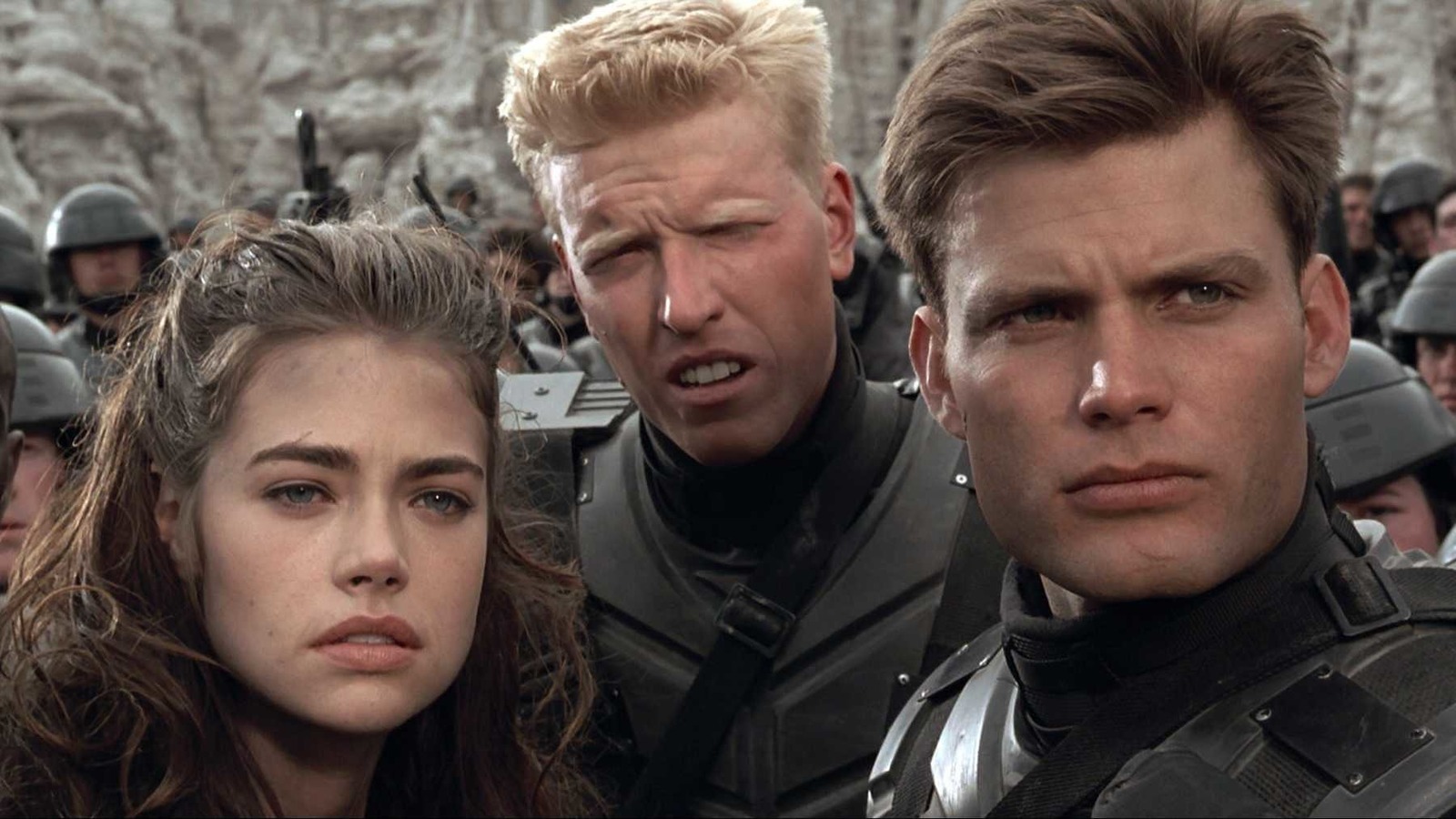 corey cosgrove recommends shower scene in starship troopers pic