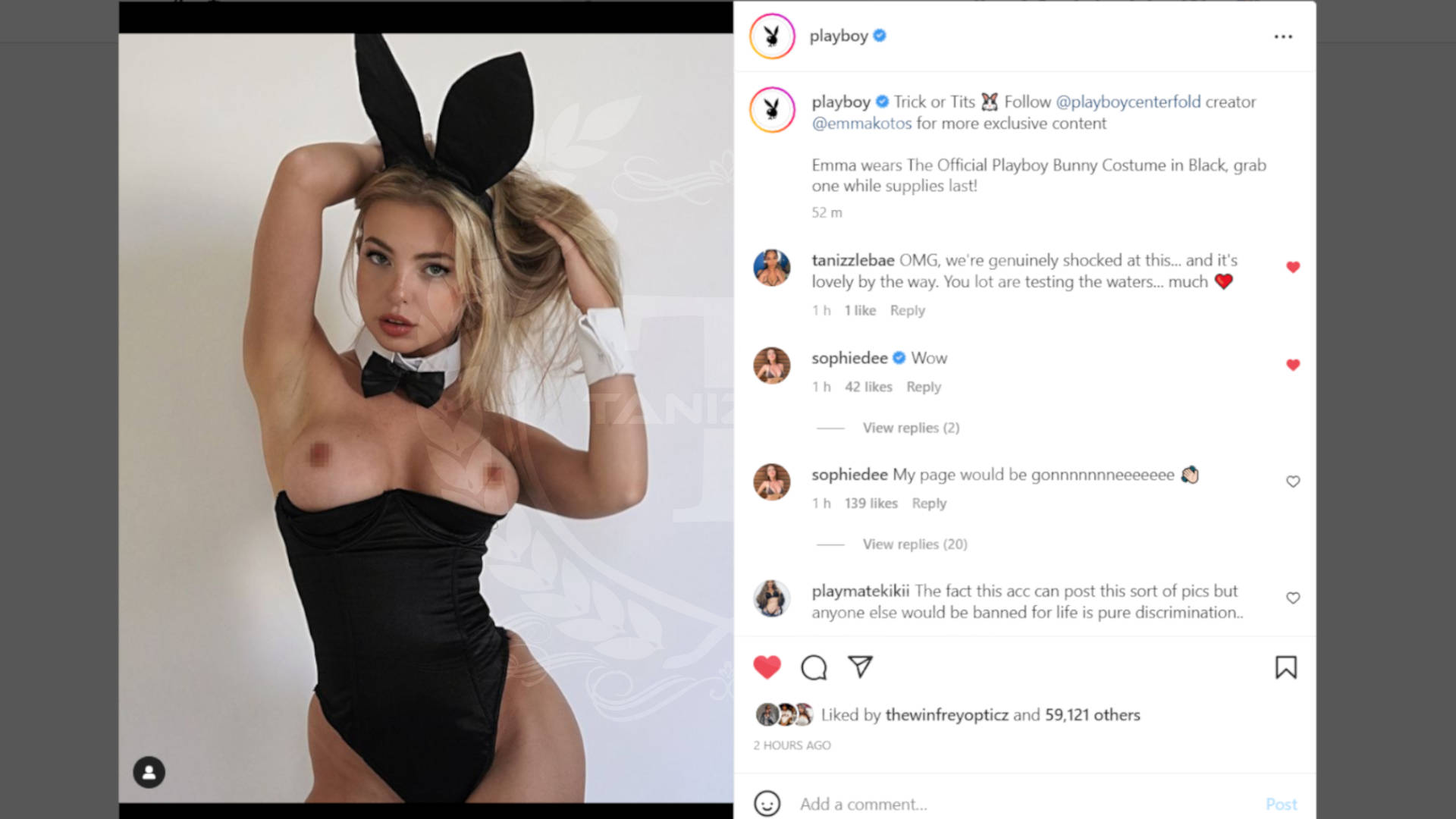 chantel livingston recommends Emma Kotos Playboy