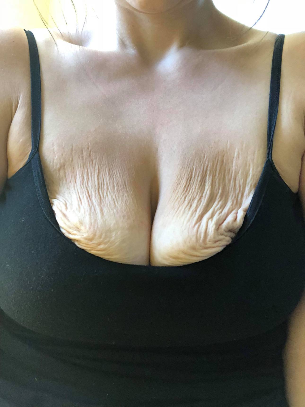 massive grandma tits