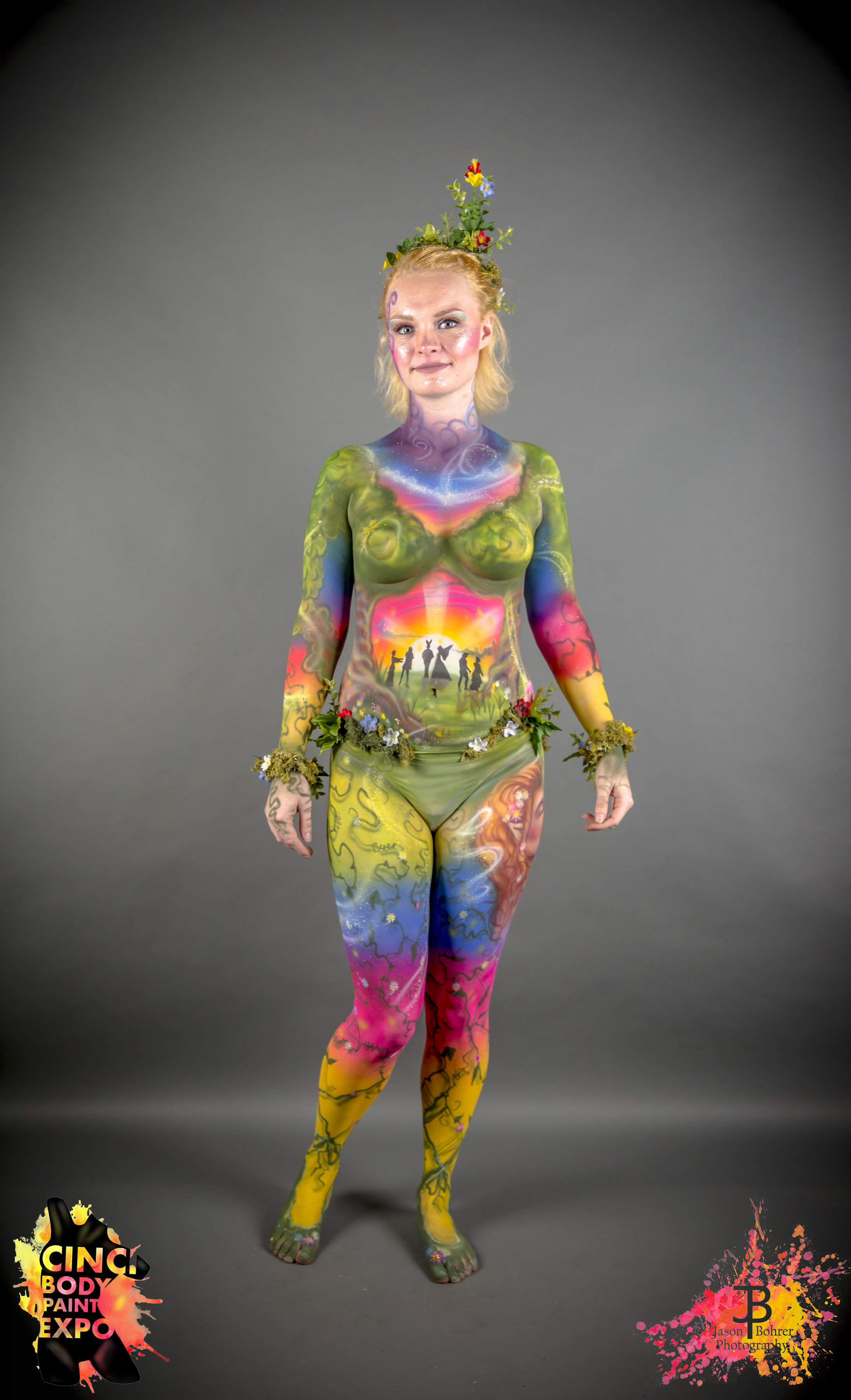 ariel sampson share nude body paint art photos