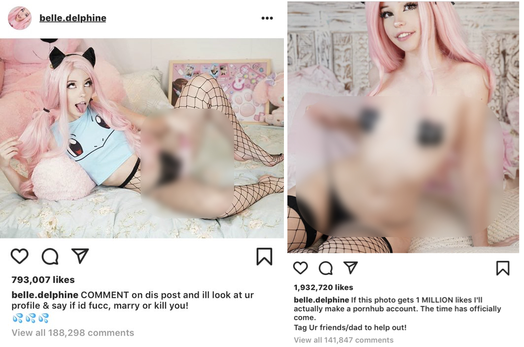 brian ewers add photo belle delphine pussy