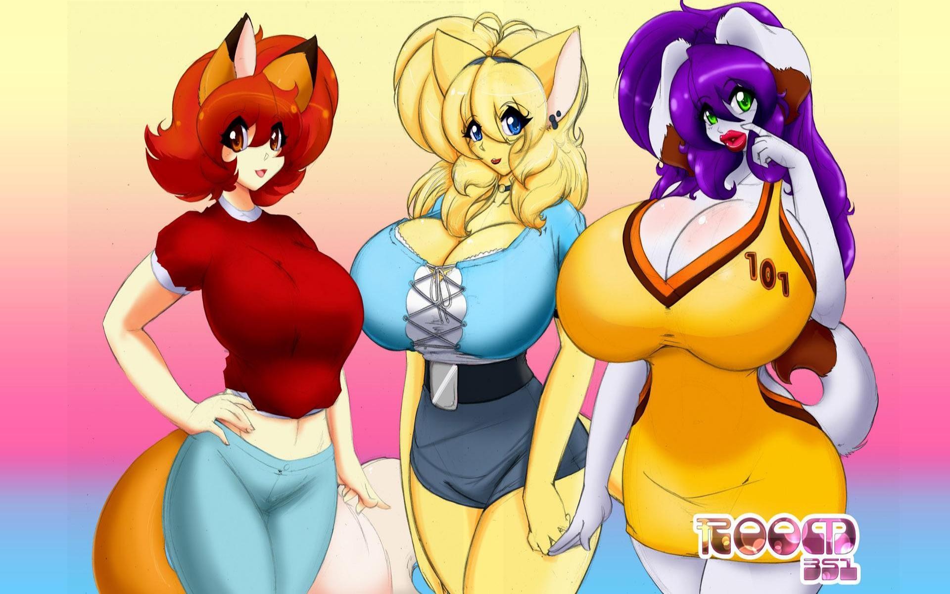 big boobed furries