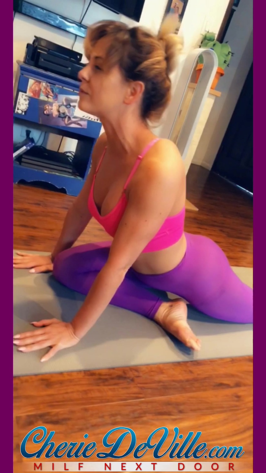 cheryl sterner recommends cherie deville yoga pic