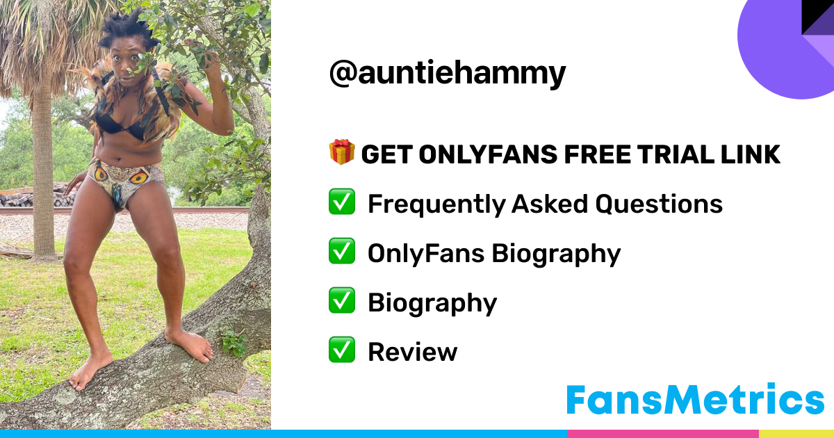 auntie hammy onlyfans