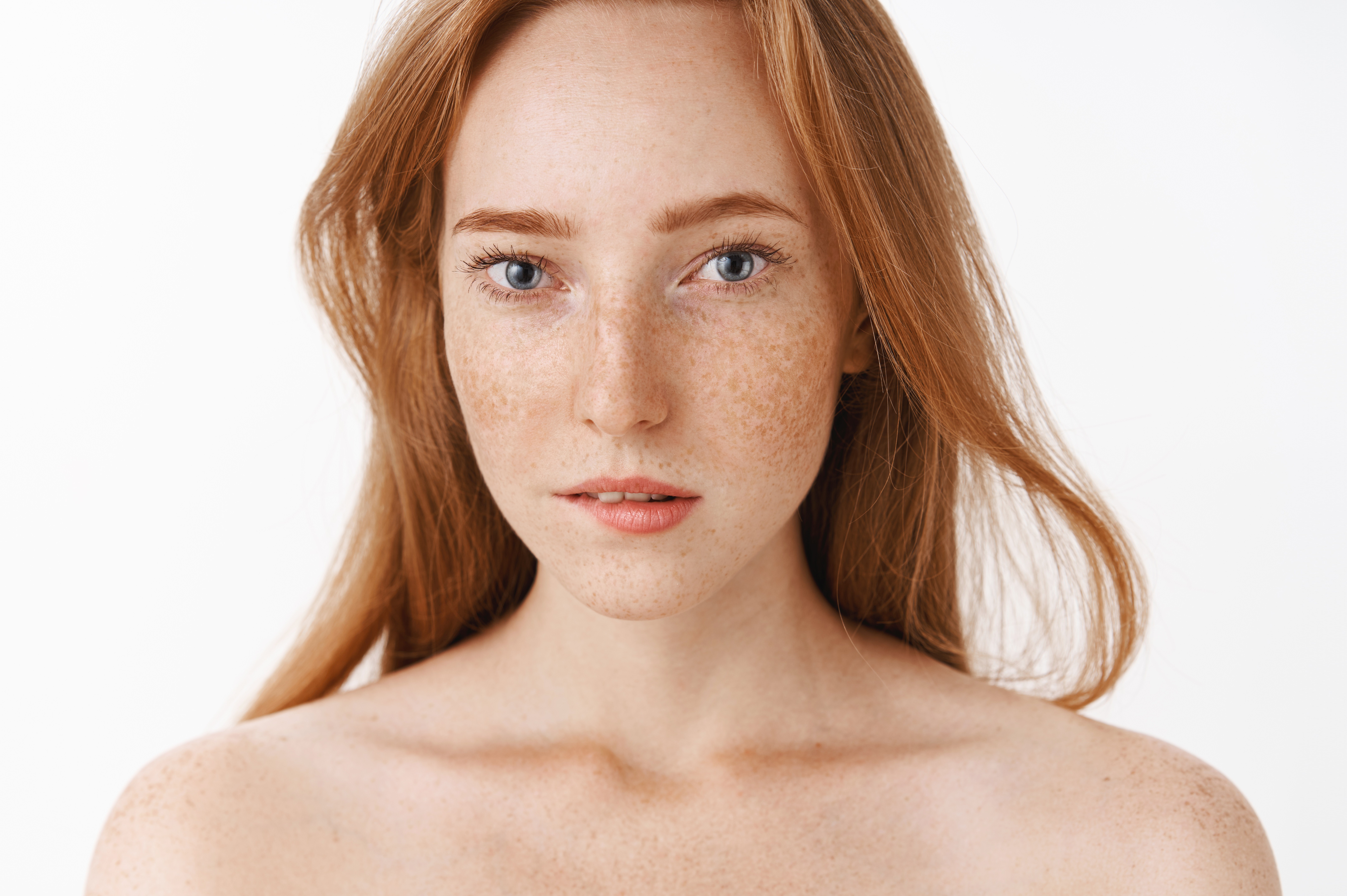 naked freckled redheads