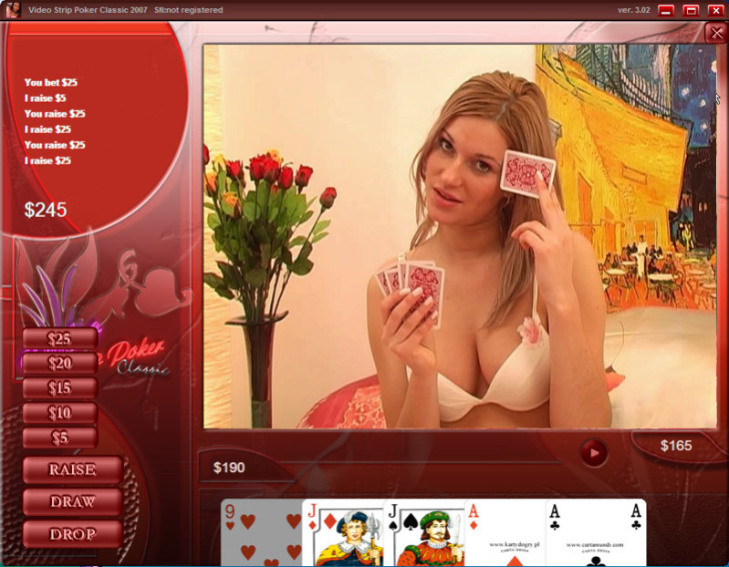 barbara mccluskey share poker strip video photos